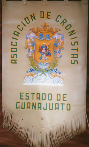 Estandarte de los Cronostas de Guanajuato