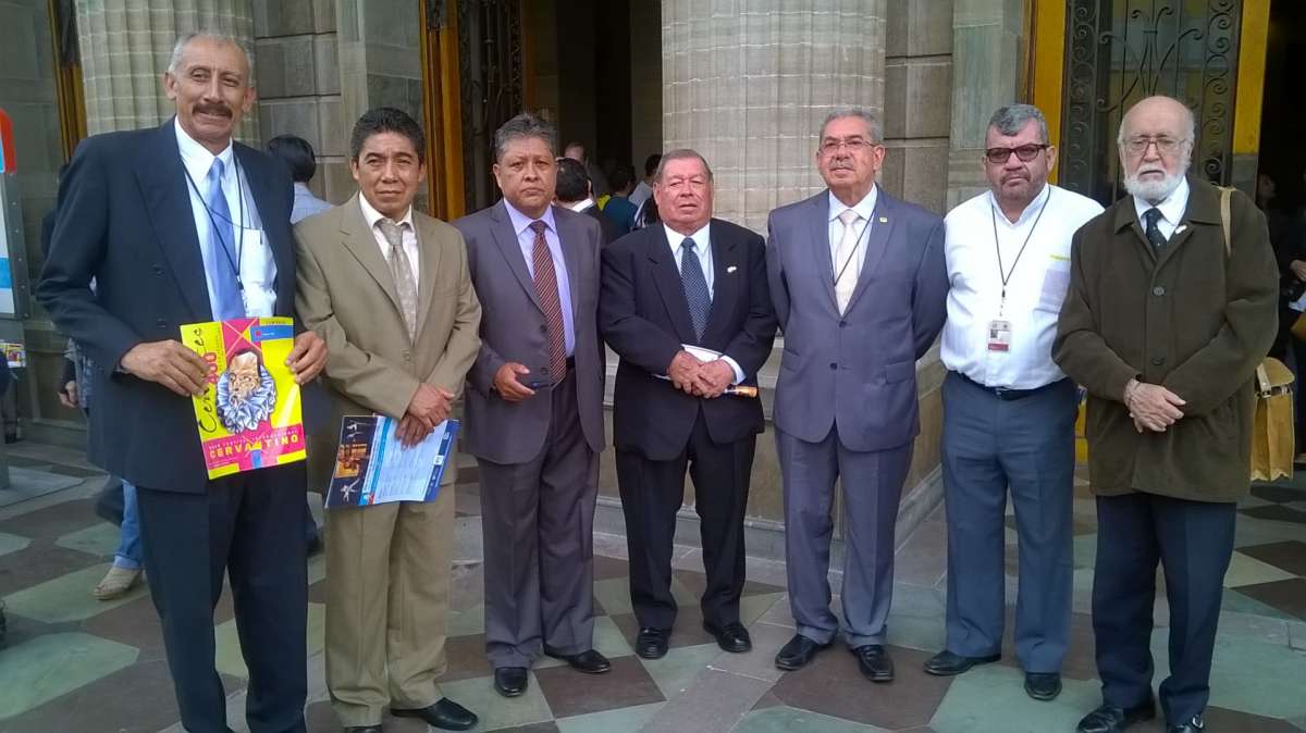 Cronistas en el Teatro Juárez