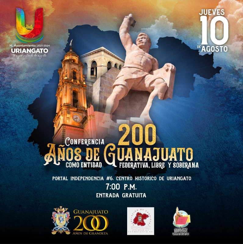 Actividad de los 200 años de Guanajuato como entidad Federativa, Libre y Soberana